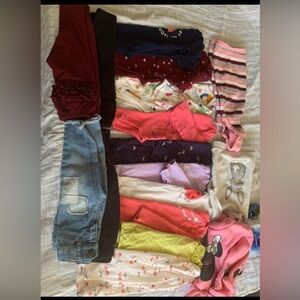 Carter’s tops pants sweaters for baby girl